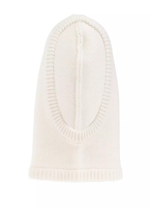 Lisa Yang cashmere balaclava - White