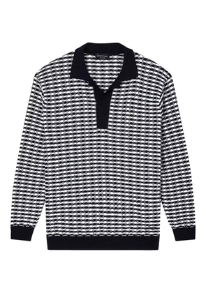 Emporio Armani wool polo shirt - White