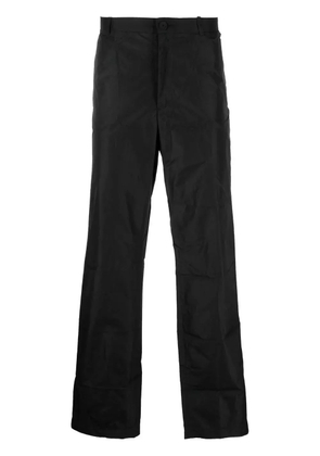 Balenciaga technical straight-leg trousers - Black