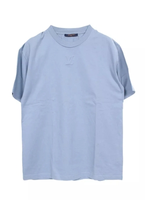 Louis Vuitton Pre-Owned 2010 logo-embossed T-shirt - Blue