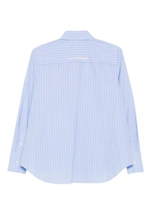 Karl Lagerfeld Ikon Choupette striped shirt - Blue