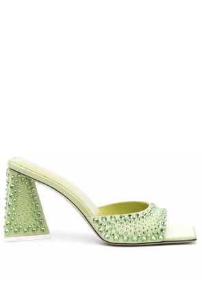 The Attico 85mm Mini Devon sandals - Green