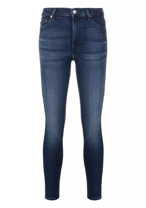 7 For All Mankind faded skinny jeans - Blue