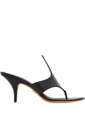Ferragamo 70mm Fiamma sandals - Black