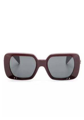 Versace Eyewear Medusa-plaque sunglasses - Red