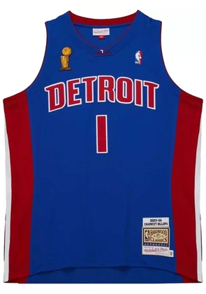 Mitchell & Ness 2003/04 NBA Finals Chauncey Billups Detroit Pistons authentic jersey - Blue