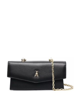 Patrizia Pepe logo-plaque shoulder bag - Black