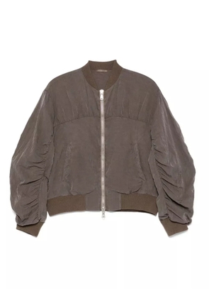 Transit gathered jacket - Grey