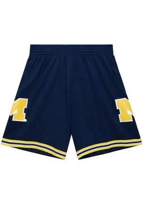 Mitchell & Ness 'NCAA Michigan Wolverines 1991' Road shorts - Blue