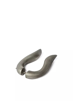 Parts of Four Hathor matte-finish earring - Silver