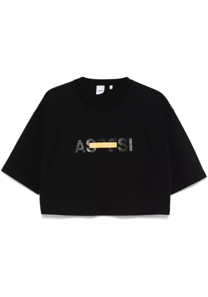 ASPESI logo-print T-shirt - Black