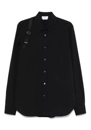Alexander McQueen poplin shirt - Black