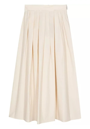 Moorer Ryanne-WFC pleated midi skrt - Neutrals