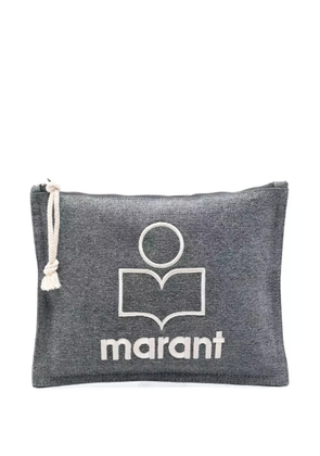 ISABEL MARANT Netia clutch bag - Grey