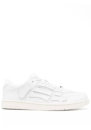 AMIRI Skel-top leather low-top sneakers - White