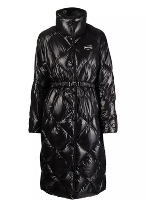 ★DUVETICA★ Cortina mid black women's down jacket V-24F-VDD Women's Down Jacket in WINDSTOPPER GORE-TEX black | Woolrich US