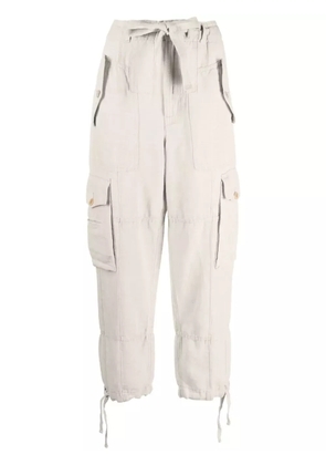 Polo Ralph Lauren tapered canvas cargo trousers - Neutrals