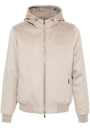 Moorer Brigno-Bab jacket - Neutrals
