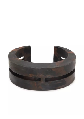 Parts of Four Crescent Crevice bracelet - Grey