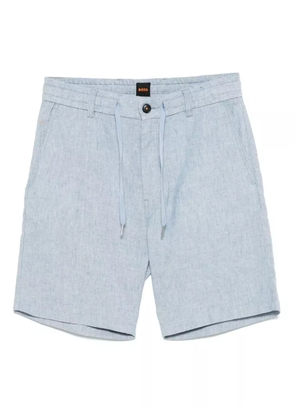 BOSS chino shorts - Blue