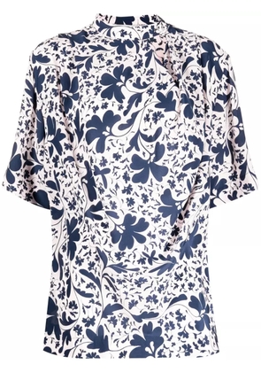 Stella McCartney floral-print silk blouse - Pink