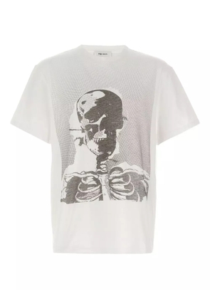 Alexander McQueen Skeleton printed T-shirt - White