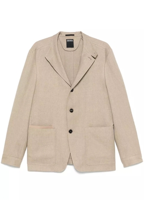 Zegna lightweight jacket - Neutrals