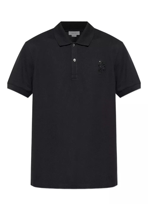 Alexander McQueen embellished polo shirt - Black