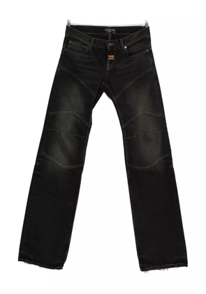 Balenciaga panelled raw-edge jeans - Black