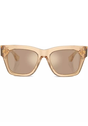 Burberry Eyewear transparent wayfarer-frame sunglasses - Neutrals