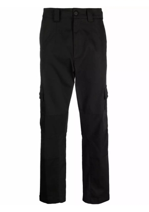Moncler multi-pocket straight-leg trousers - Black