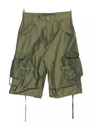 Andersson Bell Nadrin multi-pocket cargo shorts - Green