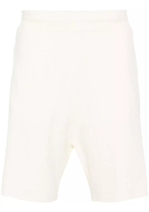 Golden Goose Lionel striped knitted shorts - Neutrals
