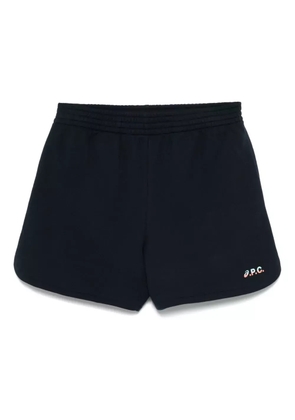 A.P.C. x Asics Coast track shorts - Blue