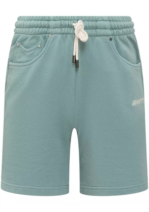 MOUTY logo-embroidered shorts - Green