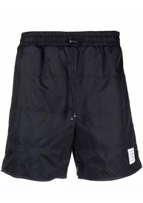 Thom Browne ripstop track shorts - Black