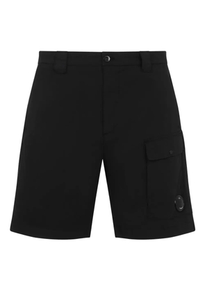 C.P. Company Lens-detail shorts - Black