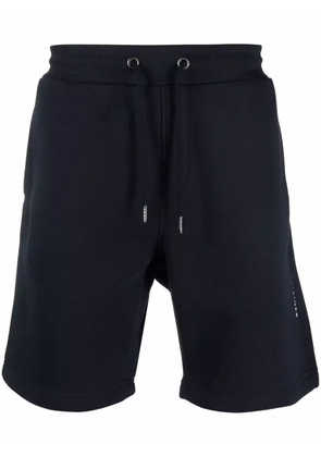 Tommy Hilfiger drawstring-waist cotton track shorts - Blue