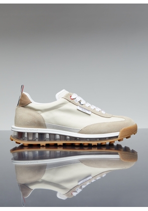 Thom Browne Clear Sole Tech Runner Sneakers - Man Sneakers Beige Us - 08
