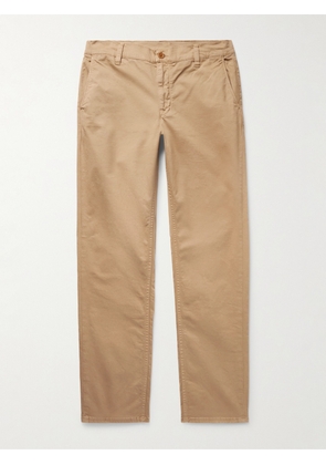 Nudie Jeans - Easy Alvin Slim-Fit Cotton-Blend Chinos - Men - Neutrals - 28W 32L
