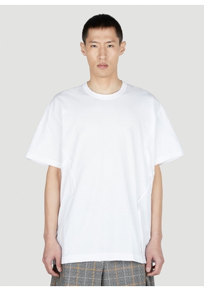 Comme Des Garçons Homme Plus Crewneck Short Sleeve T-shirt - Man T-shirts White S