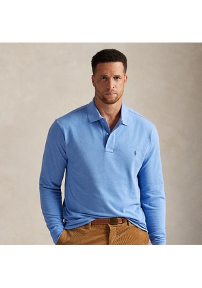 Big & Tall - Mesh Long-Sleeve Polo Shirt