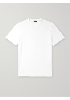 Zegna - Cotton-Jersey T-Shirt - Men - White - IT 46