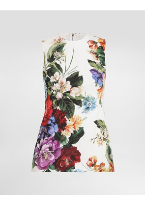 Dolce & Gabbana Flower Bouquet-print Top - Woman Shirts And Tops Print 42