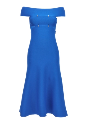 Alexander McQueen Off-shoulder Puffer Dress