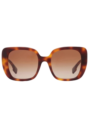 Burberry Helena Brown Gradient Square Ladies Sunglasses BE4371 331613 52