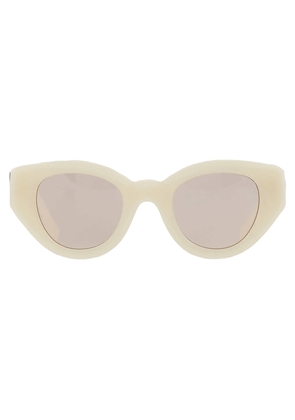 Burberry Meadow Light Brown Cat Eye Sunglasses BE4390 406793 47
