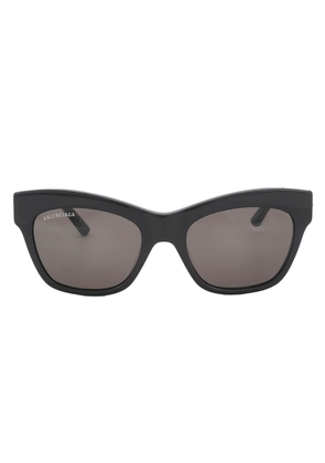 Balenciaga Grey Cat Eye Ladies Sunglasses BB0132S 001 53