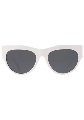 Versace Dark Grey Cat Eye Ladies Sunglasses VE4440U 314/87 56
