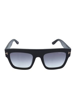 Tom Ford Renee Smoke Gradient Browline Ladies Sunglasses FT0847 01B 52